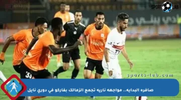 صافرة البداية.. مواجهة نارية تجمع الزمالك بفاركو في دوري نايل